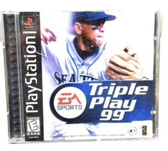 Triple Play 99 1999 Mlb Baseball Sony Playstation 1 One PS1 Video Game - £3.51 GBP