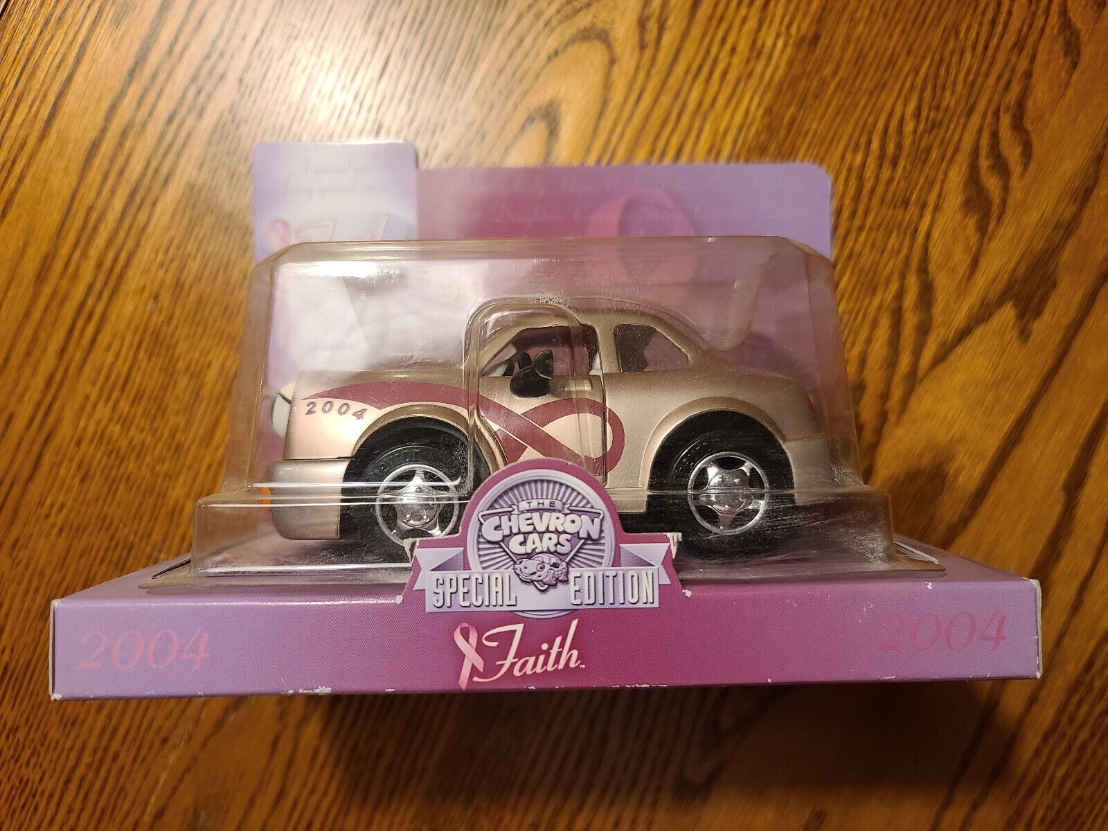 FAITH SPECIAL EDITION Chevron Car Collectible Toy Car **Sealed** Breast Cancer - $26.99