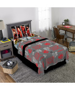 Jurassic World Eruption Kids 4 Piece Full Sheet Set, Gray - $655.22 MXN