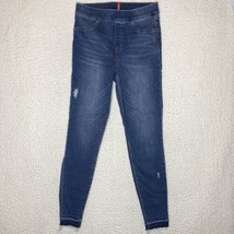 Spanx Skinny Ankle Jean Womens Large Slimming Stretch Denim Pant 31x29 RP $128 - £46.40 GBP