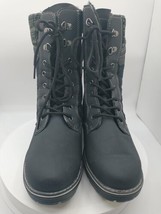Polar 10” Fur Lined Size Zip Snow Winter Boots Women&#39;s Size 11 Camping O... - $18.80