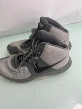 Nike Air Precision Men’s Gray Black Basketball Shoes Sneakers Size 8.5 - $18.78