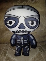 Skull Trooper Skeleton Plush 9&quot; Halloween Day Of The Dead Stuffed Animal Toy - $24.75