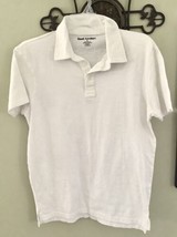 Mens Foot Locker S/S Collar Shirt Cream White Color Buttons Cotton Sz. Small A+! - £11.15 GBP