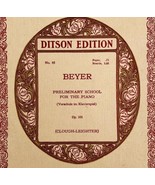 Preliminary School For Piano 1905 Music Instruction Book 1st Edition PB C2 - $34.29 CAD