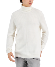 Mens Turtleneck Sweater Axel Antique White Size XXL INC $69 - NWT - £14.38 GBP