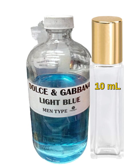 DOLCE & GABBANA MEN LIGHT BLUE-TYPE FRESH SCENT BODY OIL FOR  MEN 1 OZ X 3  PACK - $23.00 - $28.00