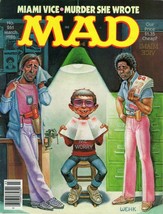 ORIGINAL Vintage 1986 Mad Magazine #261 Miami Vice Don Johnson - £19.37 GBP