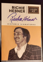 Richie Hebner Autograph card 2014 golden age RHB pittsburgh gravedigger on auto - £8.03 GBP