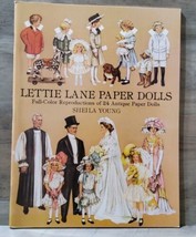 Lettie Lane Paper Dolls Uncut 1981 Shelia Young 16 pg of Dolls and Outfits - £13.56 GBP