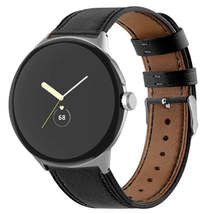 Google Pixel Watch Round Tail Genuine Leather Watch Band - £13.79 GBP