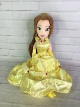 Disney Store Beauty and the Beast BELLE Stuffed Plush Doll With Yellow Dress - £13.81 GBP