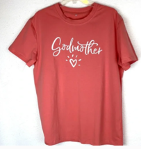 Orange &quot;Godmother❤️&quot; women t-shirt size XL New without tag - $10.00