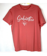 Orange &quot;Godmother❤️&quot; women t-shirt size XL New without tag - $9.00