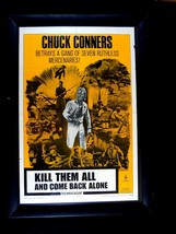 Kill Them All &amp; Come Home ALONE-CHUCK CONNERS-27X41 Orig POSTER-1970-WE G/VG - £43.42 GBP