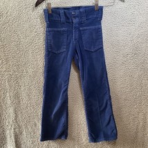 Vintage Boys Pants from 1970-1980 Blue Corduroy Sears 10 Slim - £10.57 GBP