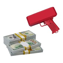 $50,000 New Series Full Print Stacks with Money Gun - $94.94+