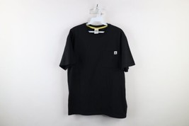 Fielder Bonobos Mens Size Medium Short Sleeve Pocket T-Shirt Black Cotton - £19.38 GBP