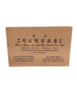 Hong Kong Art And Dry Goods Co., Inc. L.A. &amp; San Francisco, CA. Business... - $12.21 CAD