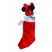Disney Magic Holiday Minnie Mouse Santa Animated Musical Stocking Christ... - £19.97 GBP