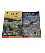 Adventure Bat Books by Kenneth Oppel  Lot of 2 Sunwing, Silverwing Paper... - $3.26