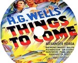 Things To Come (1936) Movie DVD [Buy 1, Get 1 Free] - $9.99