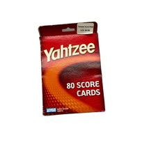 Sealed Yahtzee 80 Score Cards MB 1996 Replacement Score Cards - $6.79