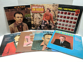 Lot of 7 Jim Reeves Vinyl Records - £14.28 GBP