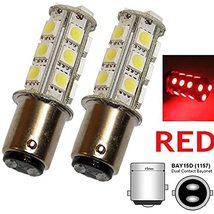 Octane Lighting Red 18 SMD LED 12V Tail Light Rear Brake Stop Turn Signal Lamp B - £12.34 GBP