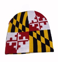 Maryland Flag Beanie Cap Hat NEW Fast Free Ship - $21.95