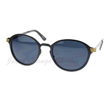 Damen Mode Sonnenbrille Vintage Rund Schlüsselloch Metallrahmen - $9.76