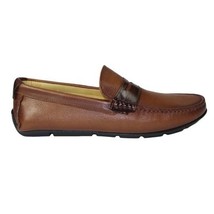 Men's Shoes Steve Madden Slip On Driving style Casual Soft Leather Tatem Bronze image 7