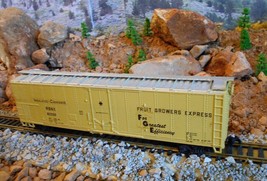 HO Scale: Walthers/Athearn Mechanical Refr. Fruit Growers Express Box Car, Train - £23.14 GBP