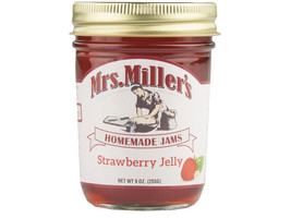 Mrs Miller&#39;s Homemade Strawberry Jelly, 3-Pack 9 oz. Jars - £22.82 GBP