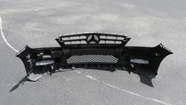 12-14 Mercedes C300 Sdn Front Bumper Sport Package w/o headlamp washers or Park image 8