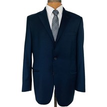 Hickey Freeman Blue Milburn II Wool 2 Button Blazer Made in USA Mens Siz... - $58.90