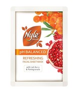 Nyle Refreshing Leh Berry &amp; Pomegranate Sheet Mask, 25ml (Pack of 1) - £9.47 GBP