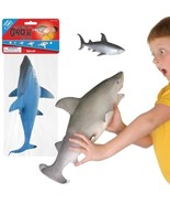 (2) Ginormous Grow Shark Grow 6x Size 1 Gray &amp; 1 Blue - £13.08 GBP