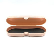 SJZ Eye glass cases Portable Hard Plastic Eyeglasses Case for Women Men, Pink - £8.75 GBP