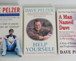 3 Dave Pelzer Books Lot A Man Named Dave, The Privilege of Youth, Help Y... - $14.99