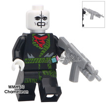 1pcs The Chameleon with Guns Marvel Comics Spider-Man Movies Minifigures Block - £2.23 GBP