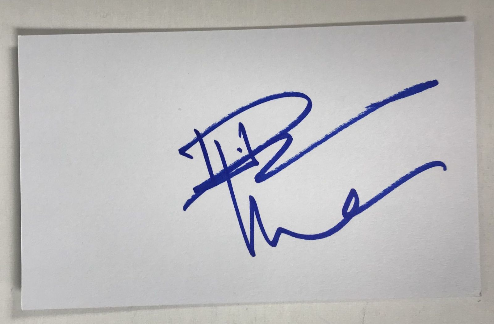 Primary image for Dave Matthews Autographed Signed 3x5 Index Card - HOLO COA