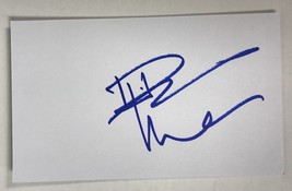 Dave Matthews Autographed Signed 3x5 Index Card - HOLO COA - £31.23 GBP