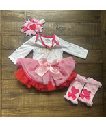 Valentine’s Day Bodysuit “My First Valentine’s Day,” 3 Month, Pre-Owned - $186.21 MXN