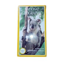 Like New VHS 1987 Movie National Geographic Australia&#39;s Improbable Animals - £6.95 GBP