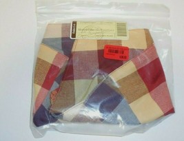 Longaberger Liner Only For Medium Everyday Essentials Basket Plaid New   - $16.82