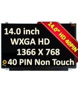 14&quot; 1366x768 LED LCD LAPTOP Screen for SAMSUNG LTN140AT12-001  LTN140AT2... - $65.09