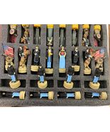 US American Civil War Generals Painted CHESS SET Pieces 3.5- NO BOARD NEW - $704.48 MXN
