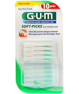 Sunstar GUM Dental BRUSHES Soft Picks tooth PICK remove plaque clean Flo... - £13.92 GBP