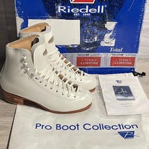 Riedell Figure Ice Skate Boots Model 75 Gold Star Pro Girls Size 2 AA/AA... - $111.15